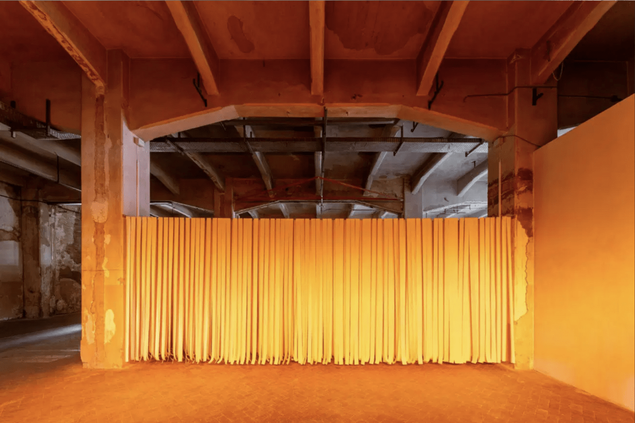 Paper/Cosmic Breeze by Gianni Pettena.