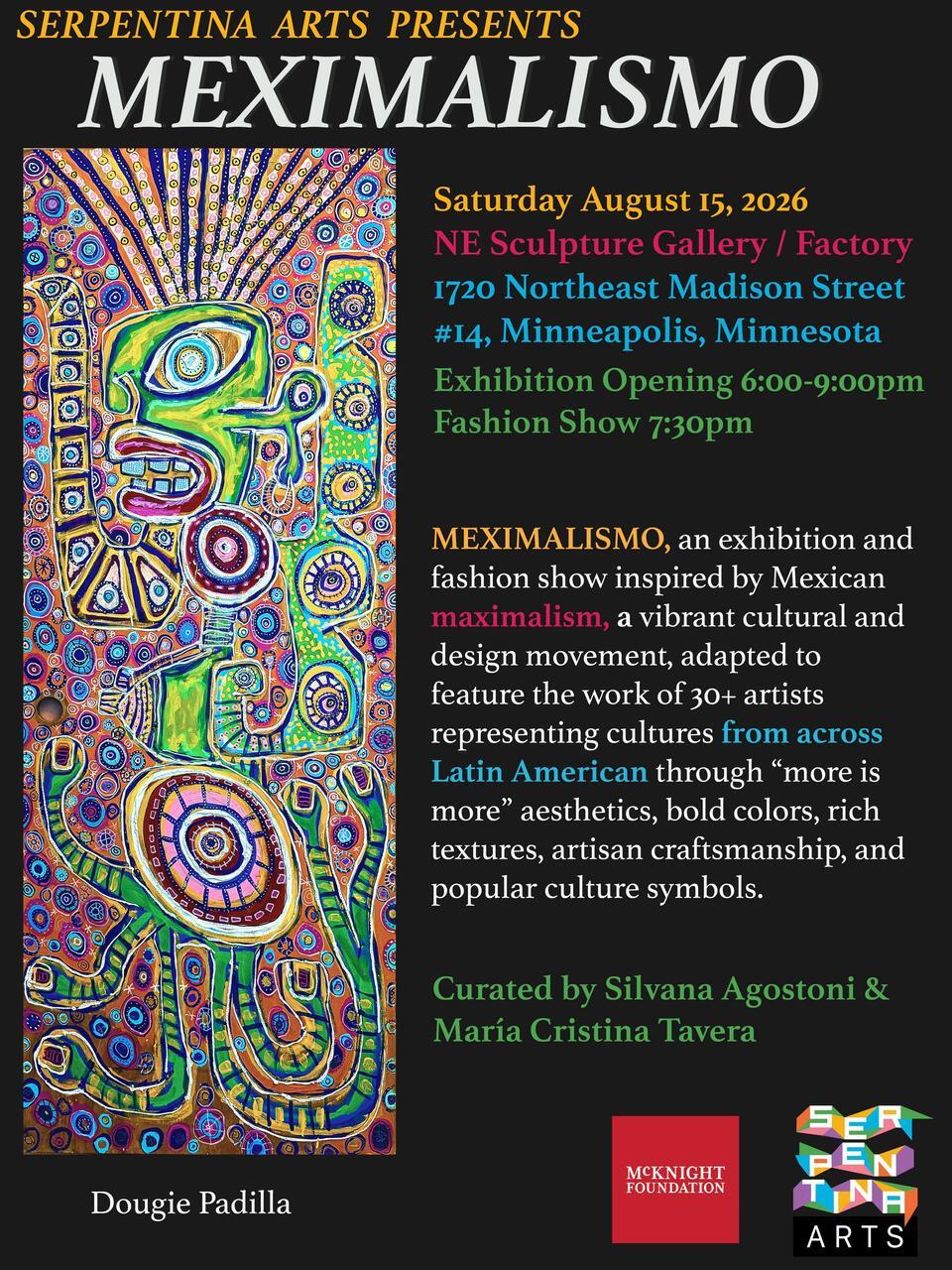 MEXIMALISMO Exhibition Flyer