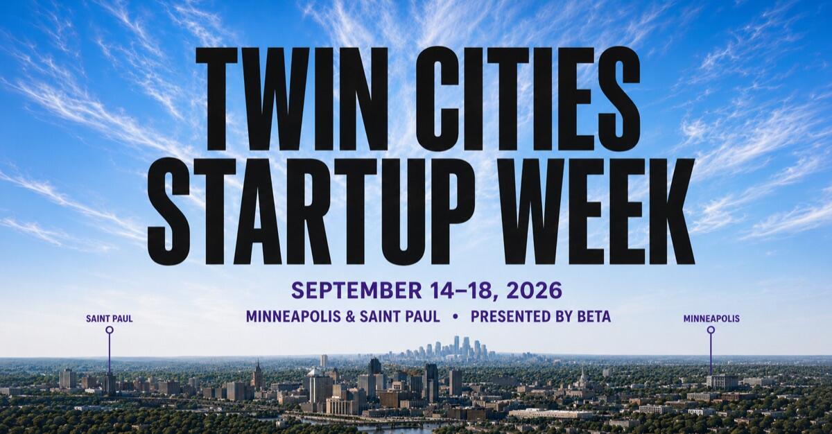 Twin Cities Startup Week hero image.