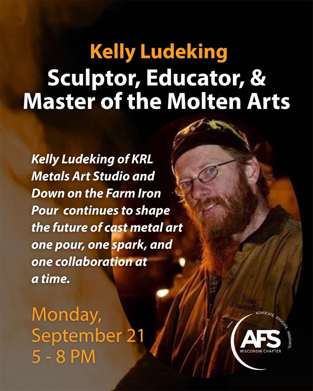 Kelly Ludeking AFD promotional graphic.