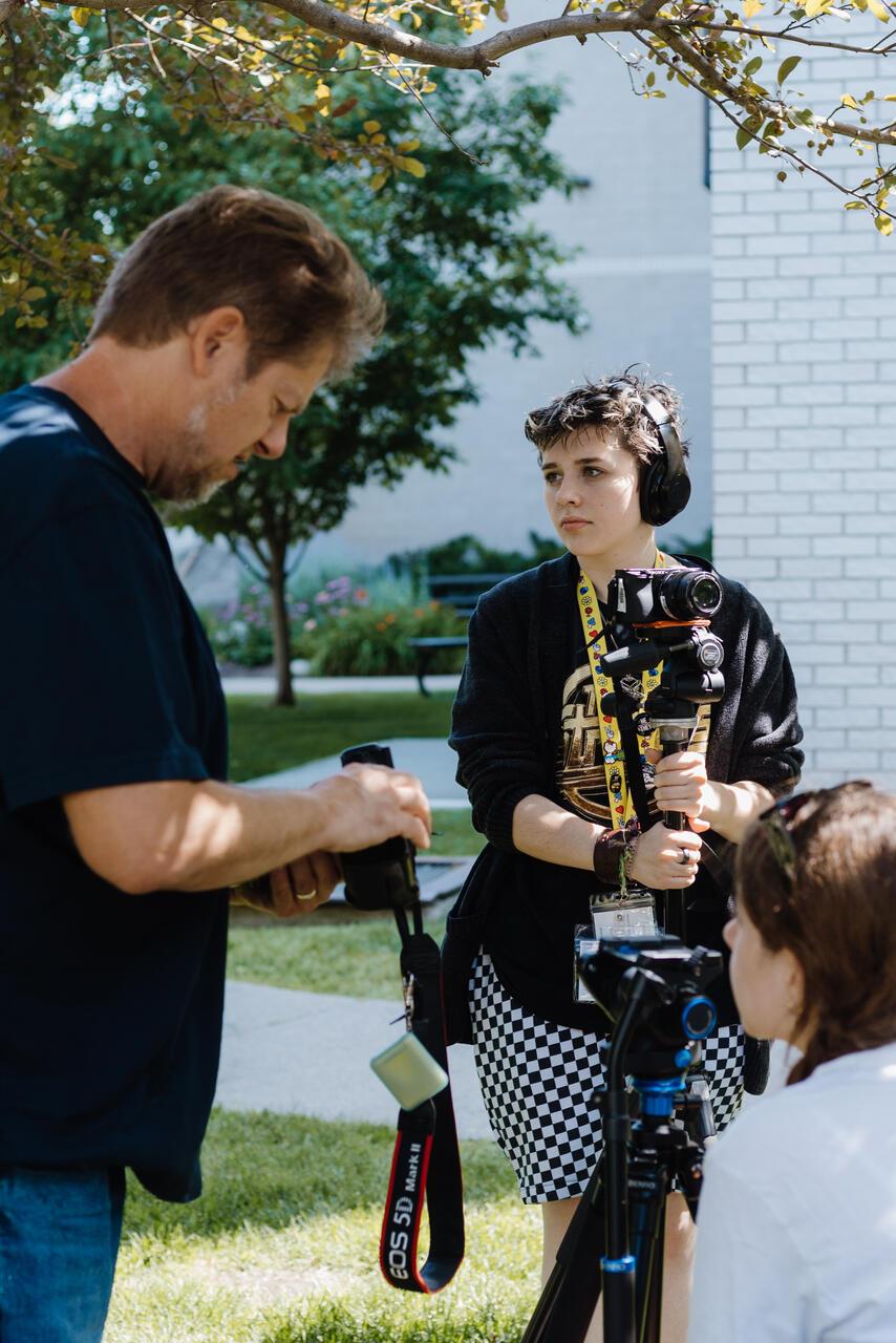 MCAD photography students