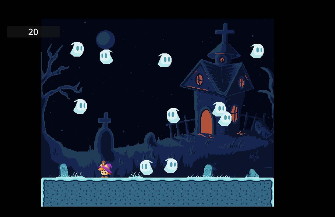Clementine's Graveyard Dash Screen Capture