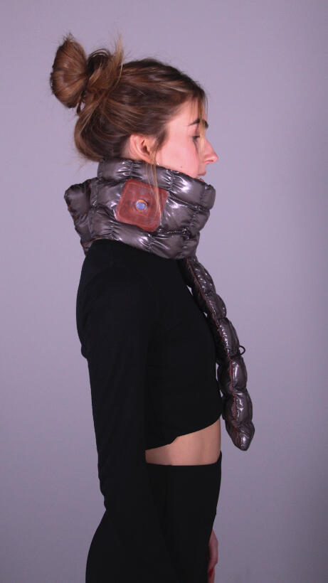 Inflatable Puffer Scarf