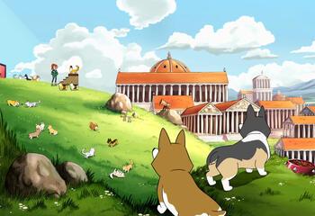 Corgi Car; still from Infinity Train